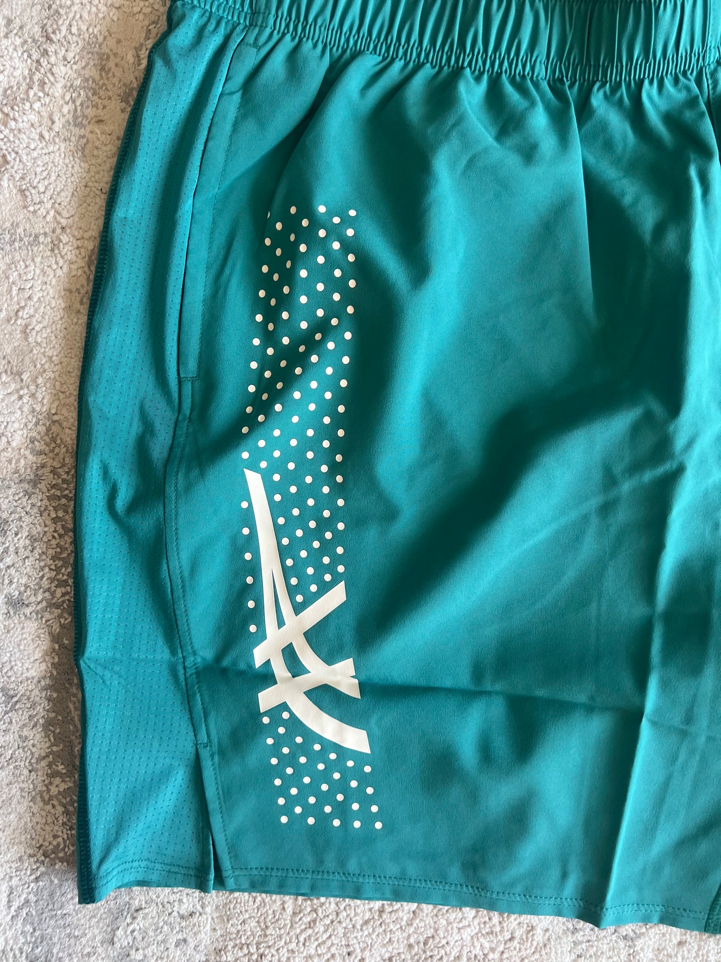 ASICS Teal Running Shorts
