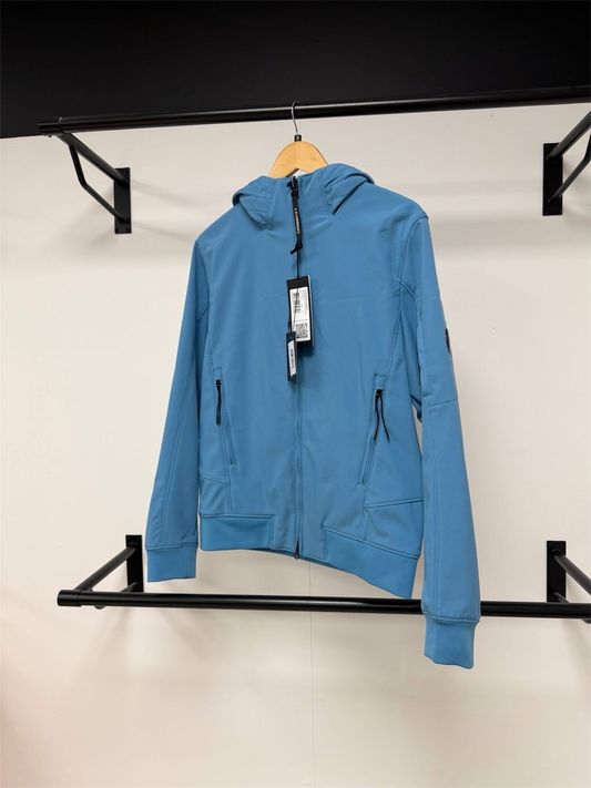 C.P. Company Shell-R Goggle Aegean Blue Jacket