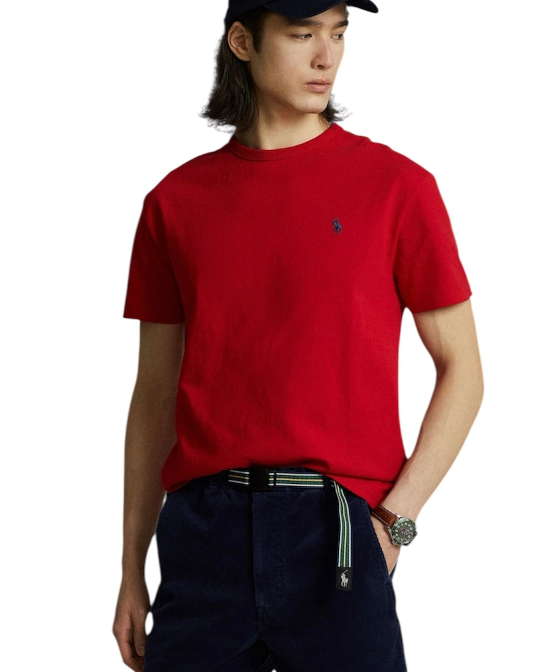 POLO RALPH LAUREN
CLASSIC FIT JERSEY T-SHIRT RED