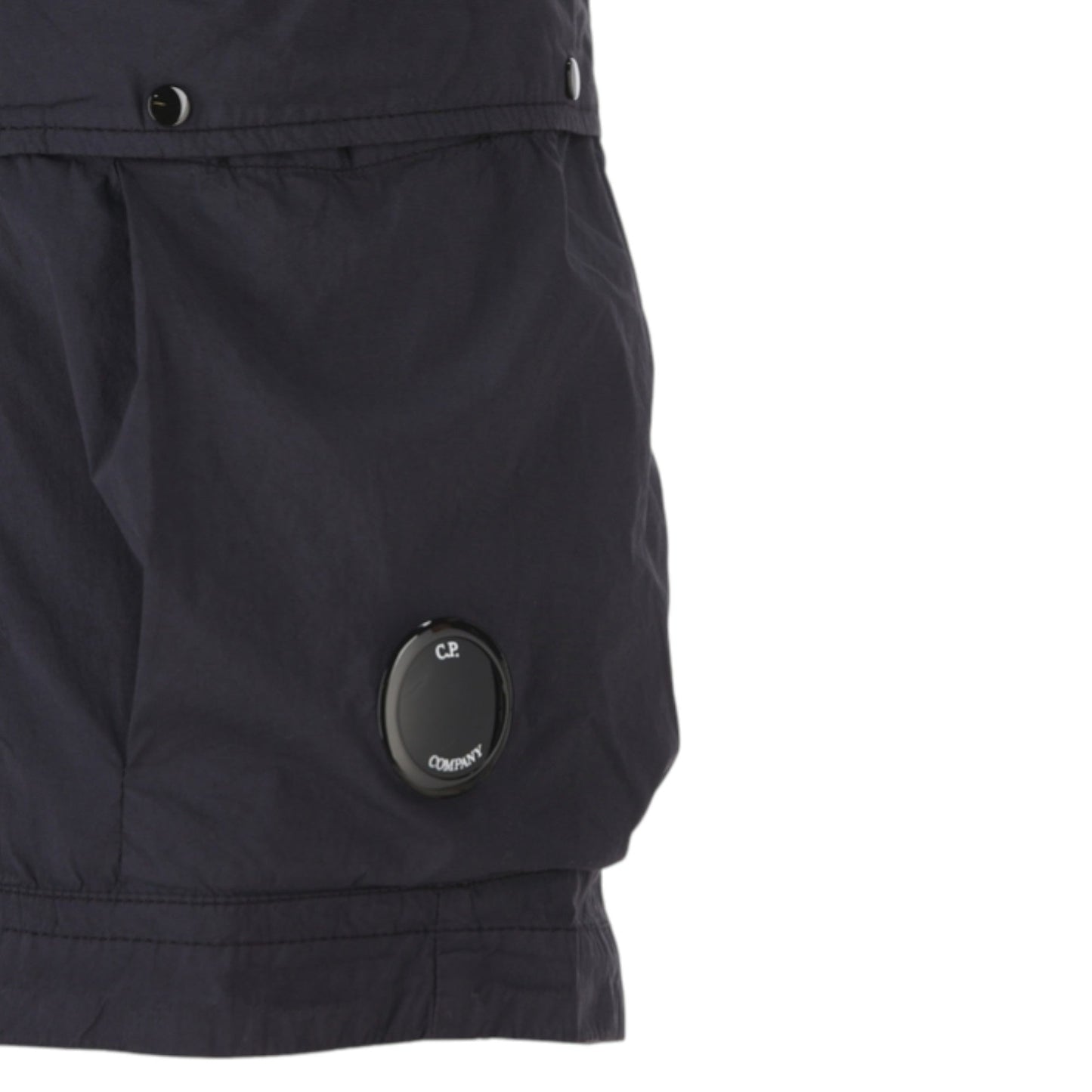 C.P. Company Navy Bermuda Single Pocket Cargo Shorts