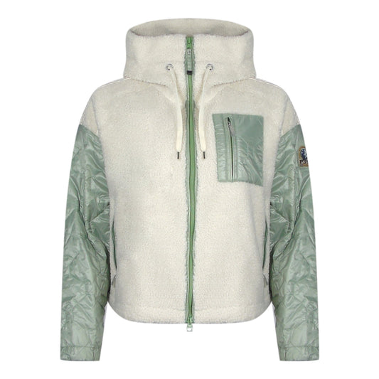 Parajumpers Charlene Moonbeam Nile Fleece White Jacket S