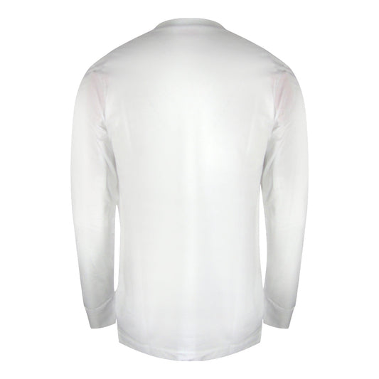 Diesel T Just Ls Div 100 Bright White T Shirts Mens