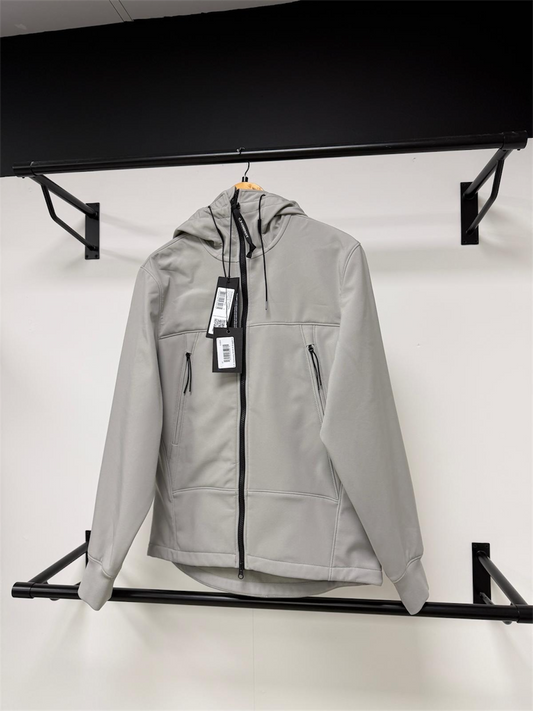 C.P. Company Shell-R London Fog Grey Lens Jacket