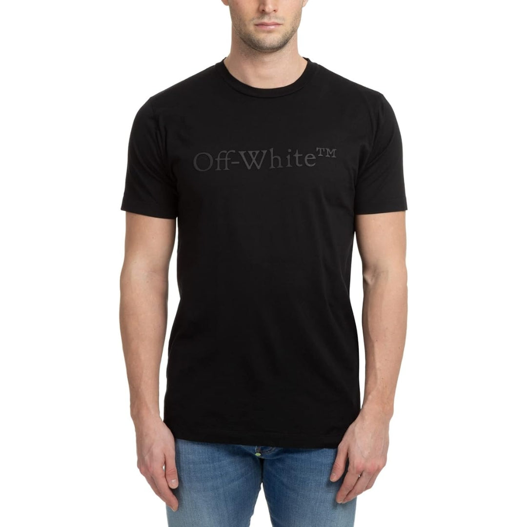 Off-White Bookish Laund Slim S/S Tee Black XXS