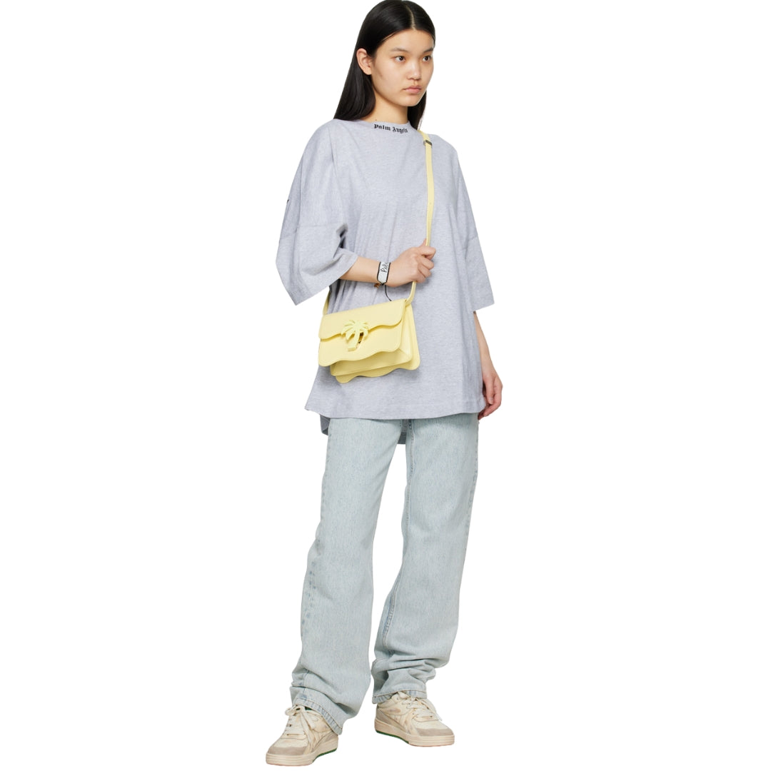 Palm Angels Palm Beach Bag Mm Yellow One Size