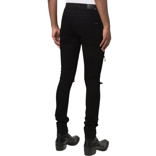 Amiri Slim Fit Thrasher Plus Black Denim Jeans