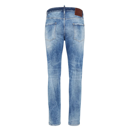 Dsquared2 Light Scarface Wash Cool Guy Jeans Navy Blue W30