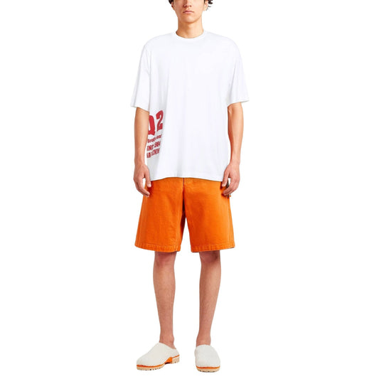 Dsquared2 Fish Logo T-Shirt White M