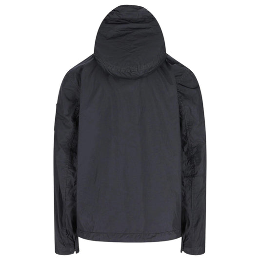 Stone Island Crinkle Rep NY Navy Jacket