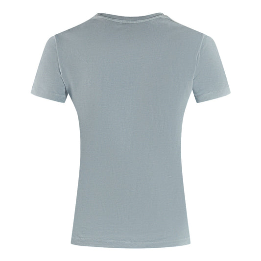 Parajumpers Cristie Brand Logo Vapour Blue T-Shirt