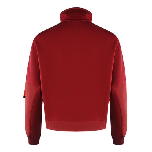 Parajumpers Jadie Rio Red Zip Up Sweatshirt