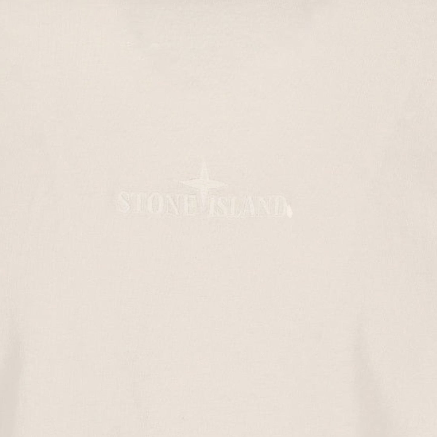 Stone Island, Beige Logo T-Shirt - True Labels