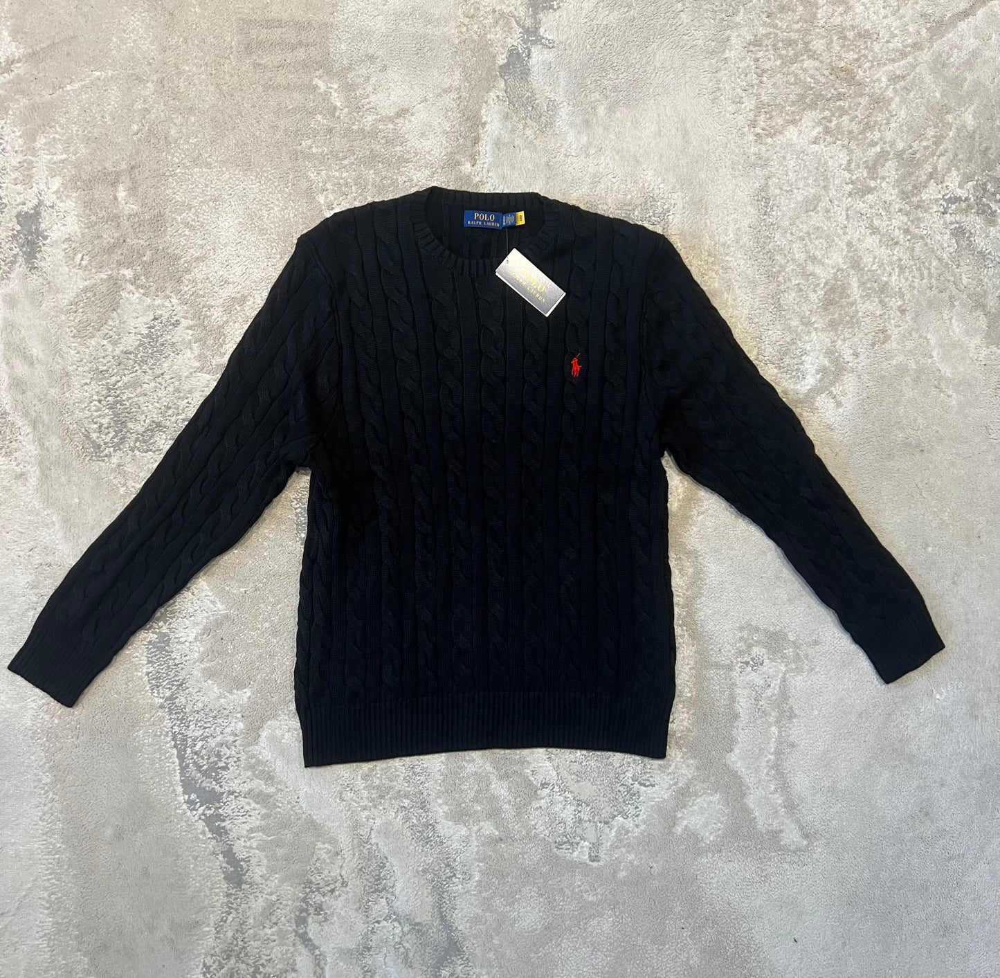 Ralph Lauren Black Knitted Sweater