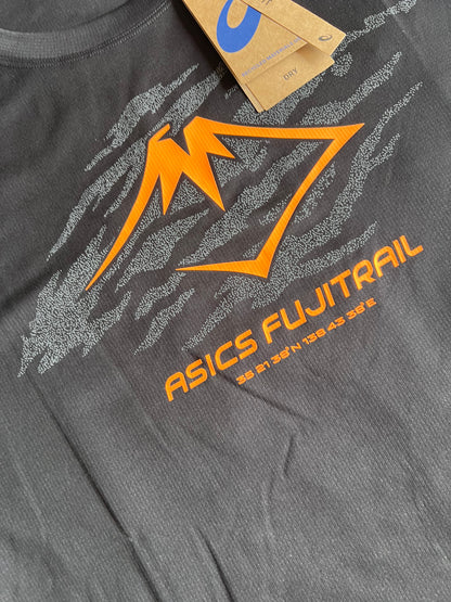 Asics Fujitrail Logo Short Sleeve T-Shirt Black