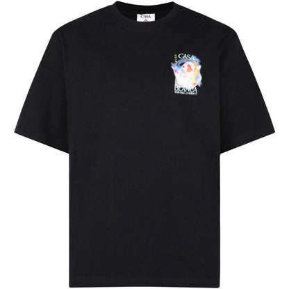 Casablanca Galáctica Collection Black T-Shirt
