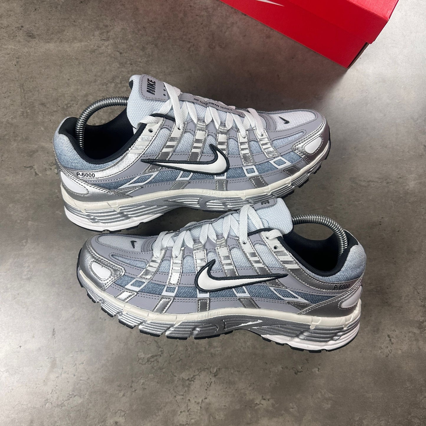 Nike P6000 Metallic Wolf Grey