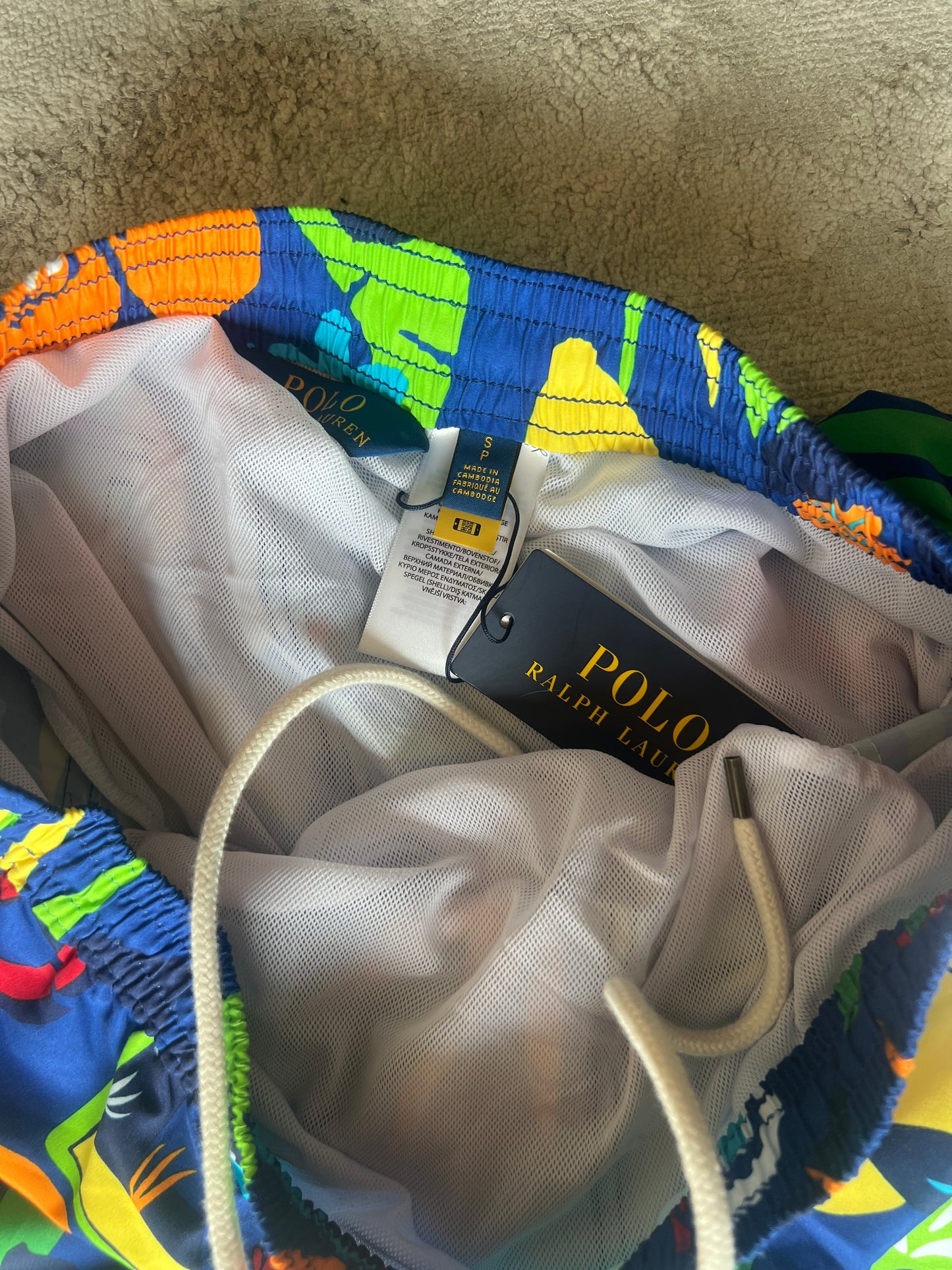 Polo Ralph Lauren Floral Print Swim Shorts – Multicolour