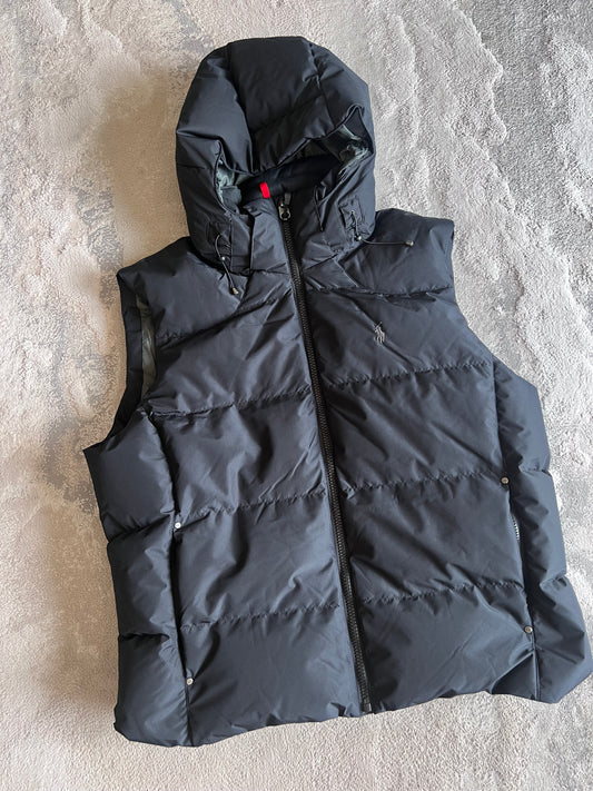 Ralph Lauren Hooded Gilet Black