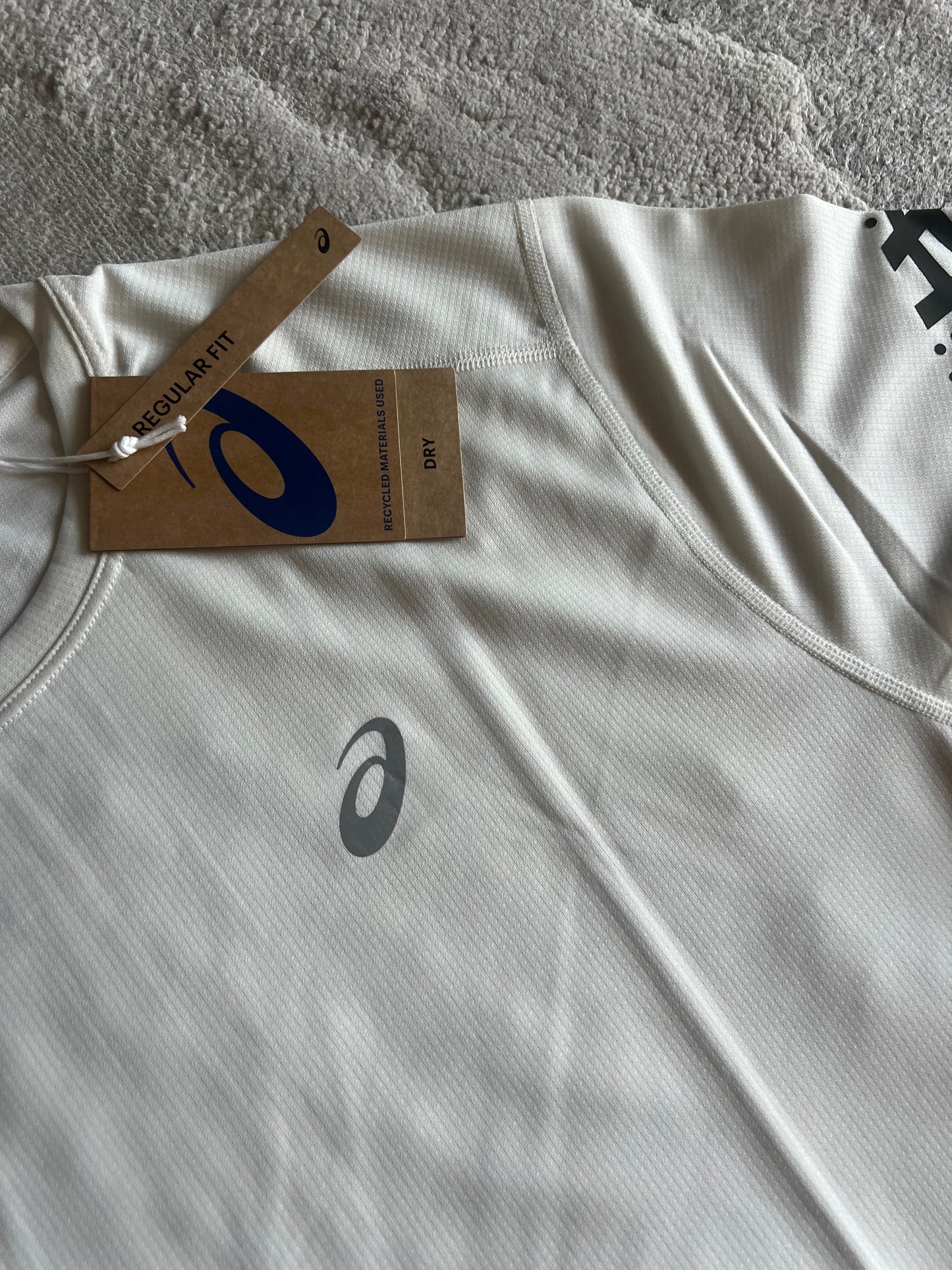 Asics white icon T-shirt