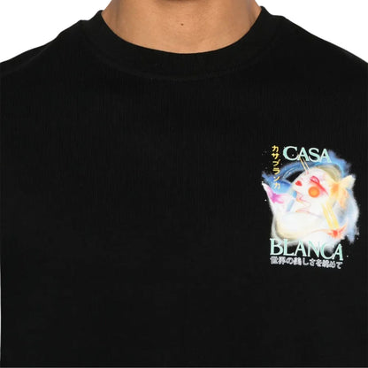 Casablanca Galáctica Collection Black T-Shirt