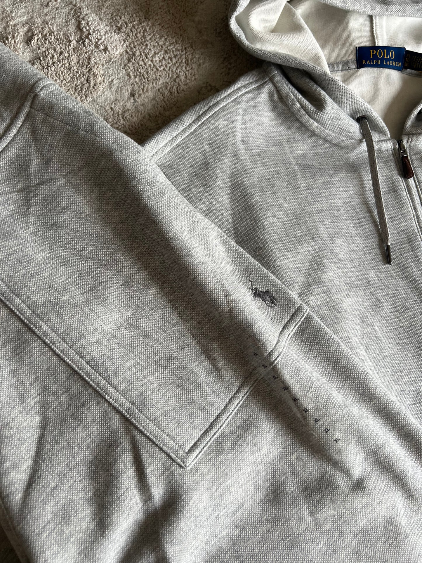 Ralph Lauren heather grey full tracksuit