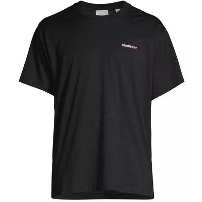 Burberry Branded Back Logo Black T Shirt - Style Centre Wholesale