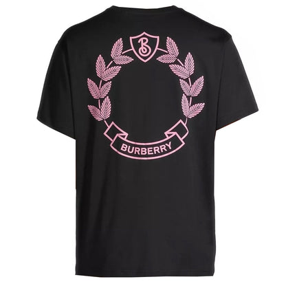 Burberry Branded Back Logo Black T Shirt - Style Centre Wholesale