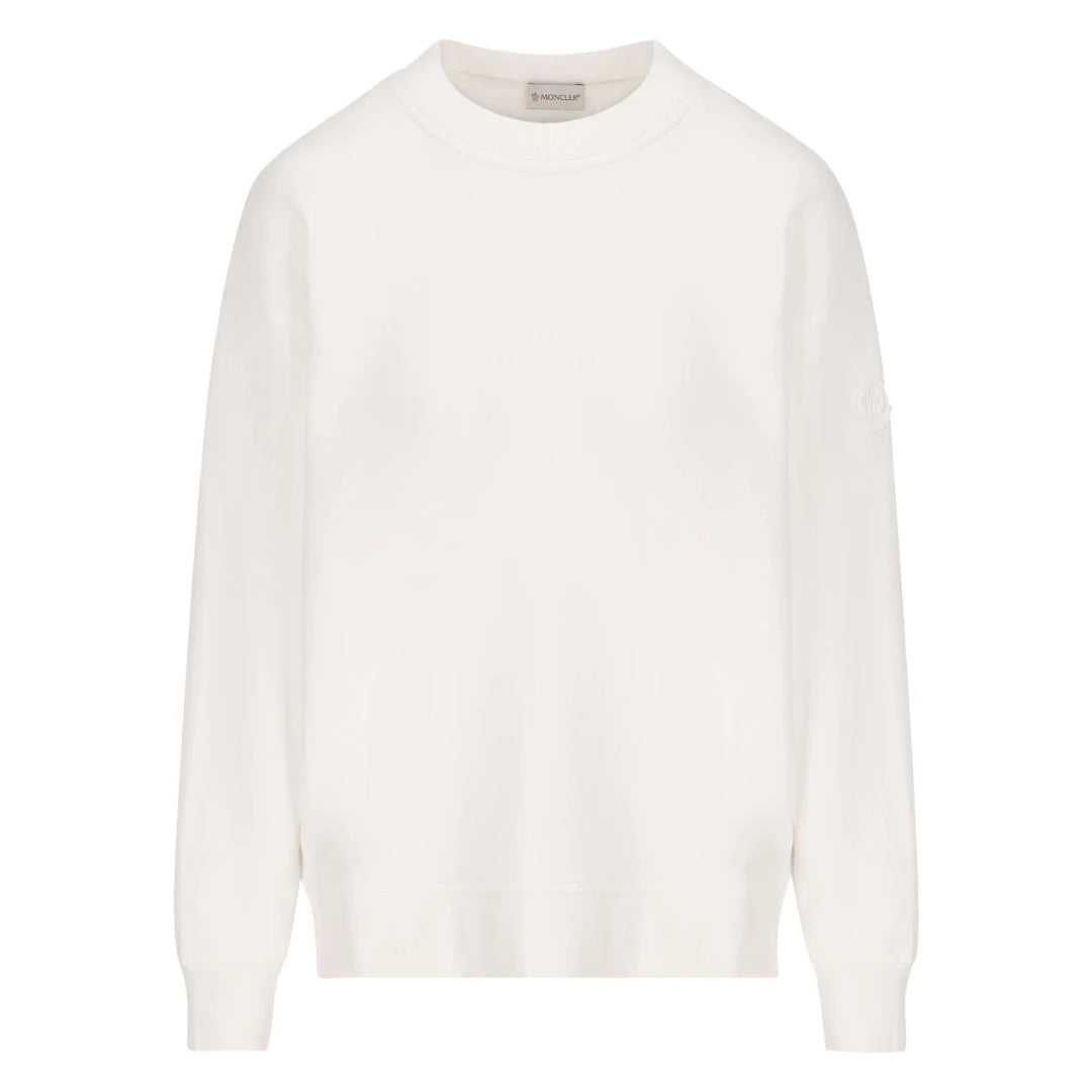 Moncler White Sweatshirt