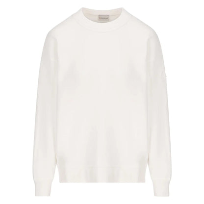 Moncler White Sweatshirt
