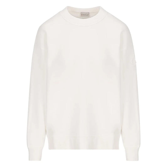 Moncler White Sweatshirt