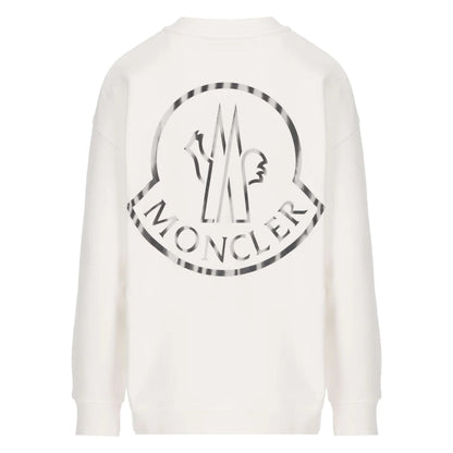 Moncler White Sweatshirt