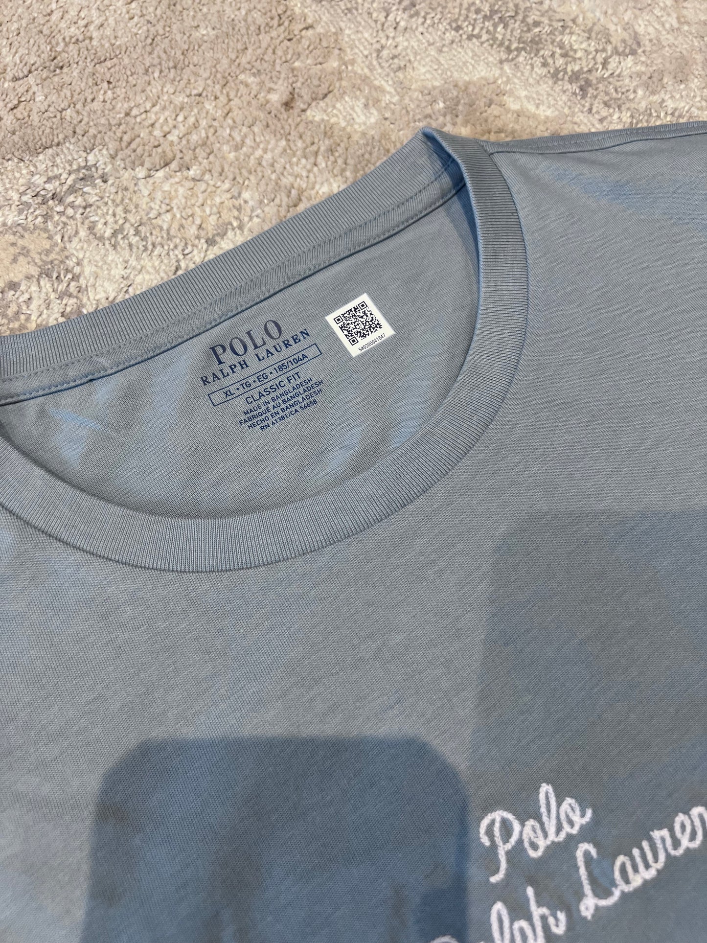 Ralph Lauren Script T-Shirt Blue