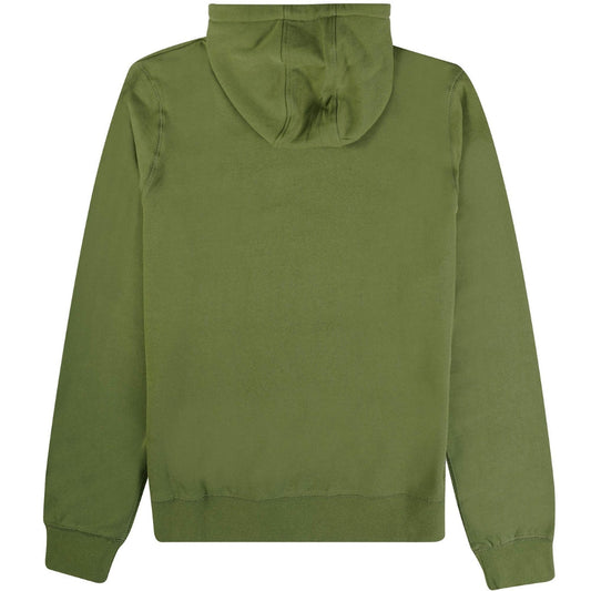Aquascutum ACTIVE BIG LOGO HOODIE FW23 SW001 27 Green Hoodie Mens S
