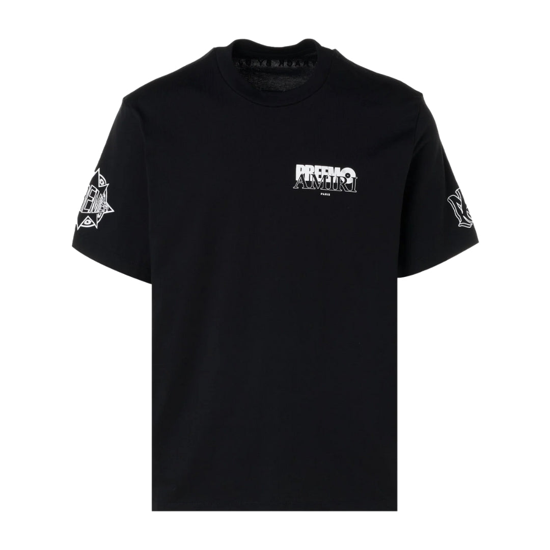 Amiri Premier Logo Black T-Shirt S