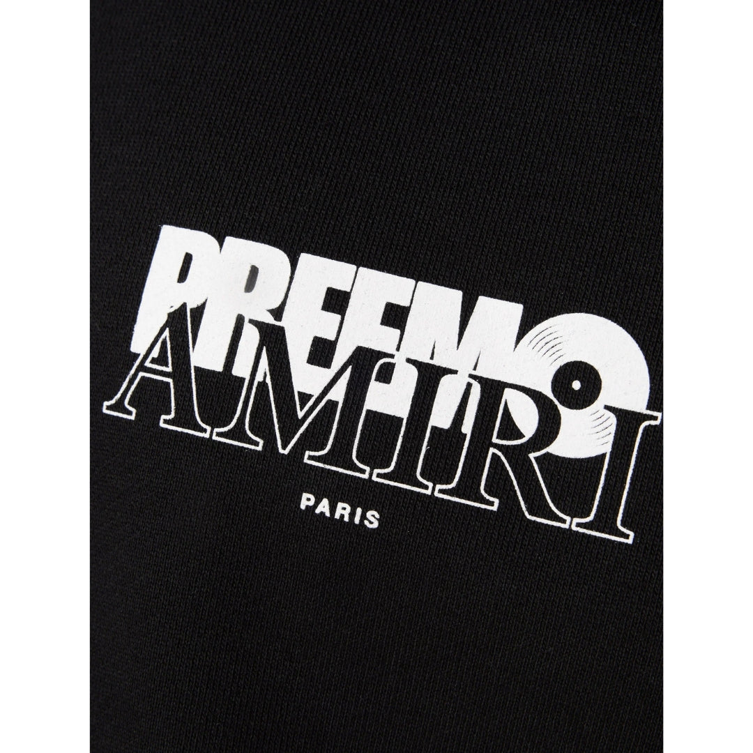 Amiri Premier Logo Black Hoodie S