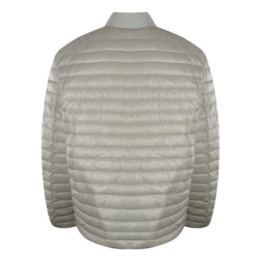 Belstaff Airframe Moonbeam White Shiny Down Filled Jacket XL