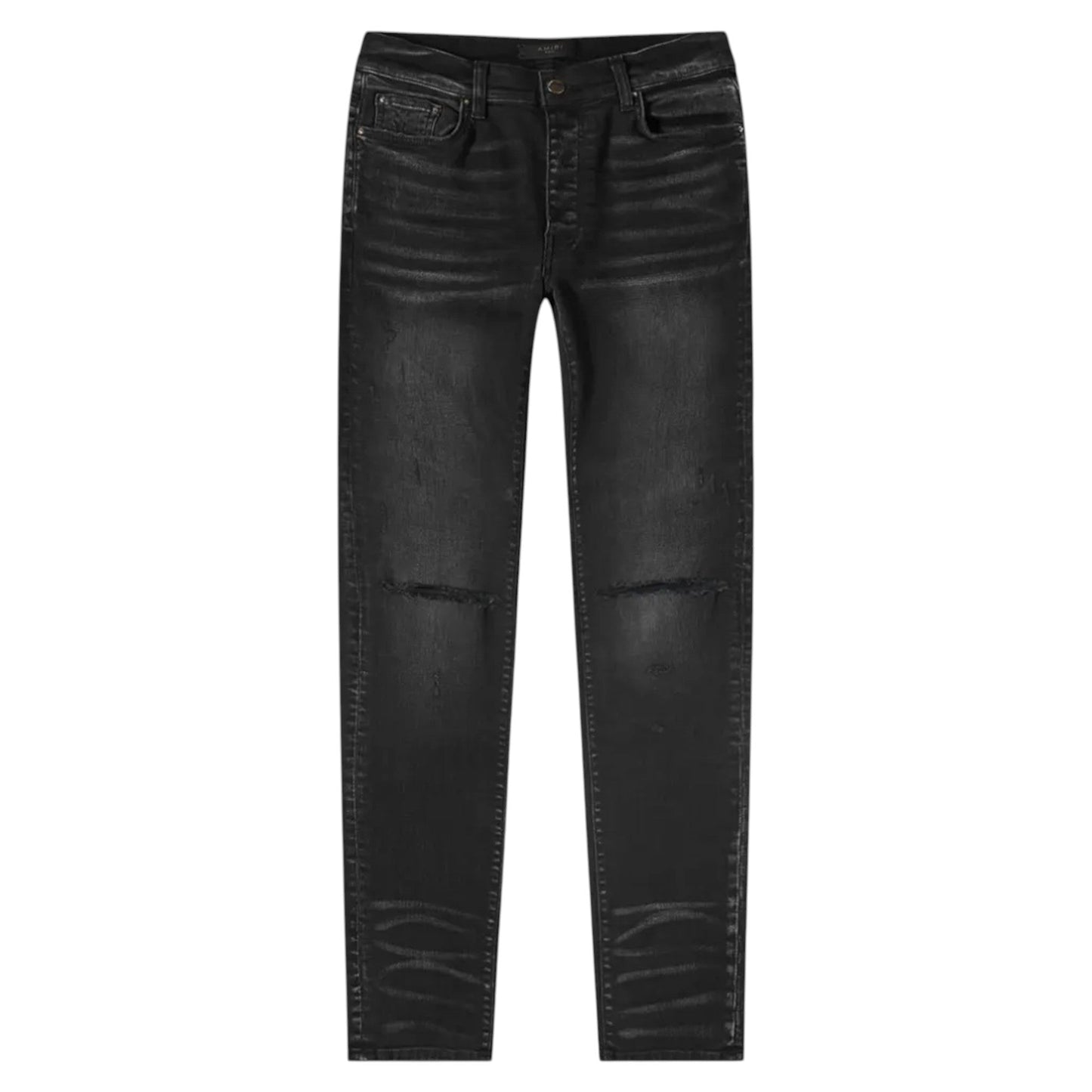 Amiri Slashed Aged Jeans