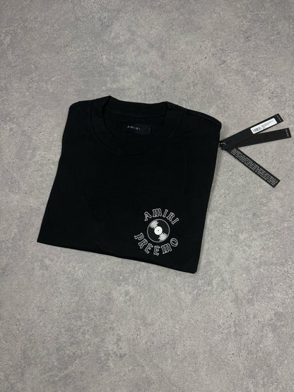 Amiri Premier Records Logo Black T Shirt