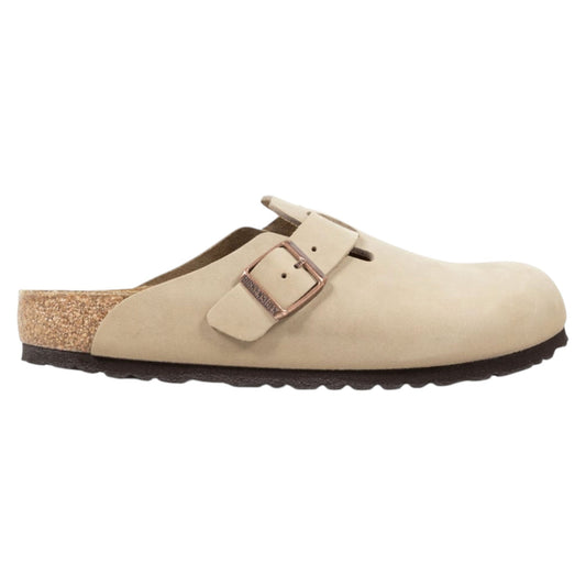 Birkenstock Boston Suede BS Sandcastle Sandals
