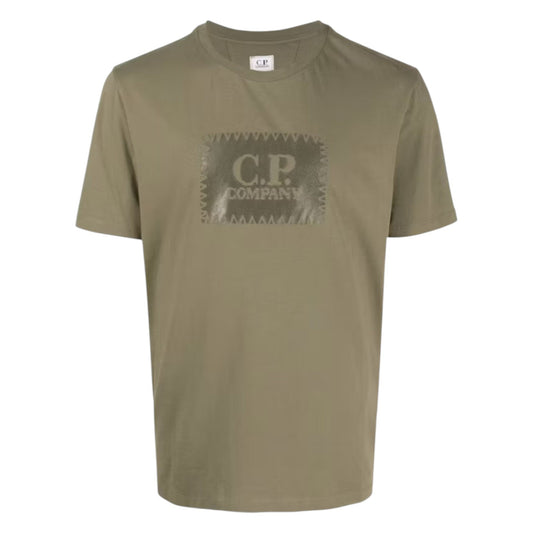 C.P. Company 30/1 Khaki Green T-shirt