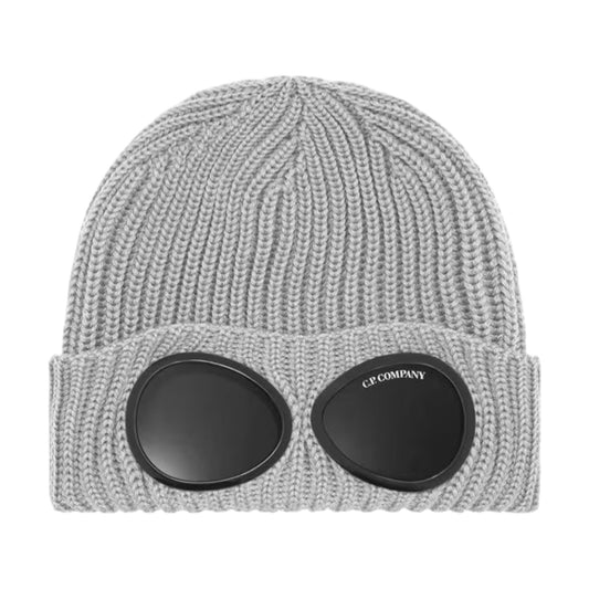 C.P. Company Grey Goggle Beanie