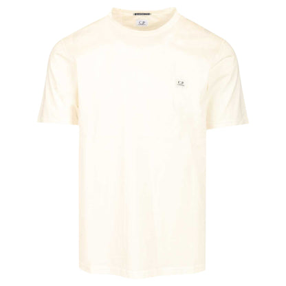 C.P. Company Jersey White T-Shirt
