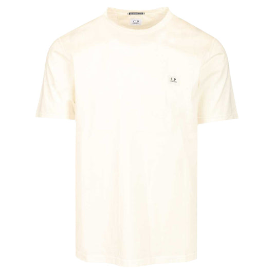 C.P. Company Jersey White T-Shirt