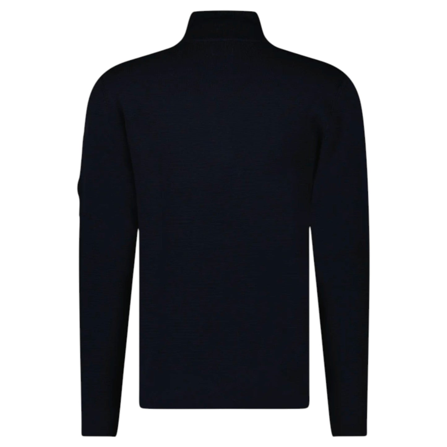C.P. Company Merino Wool Navy 1/4 Zip Knitwear Sweatshirt