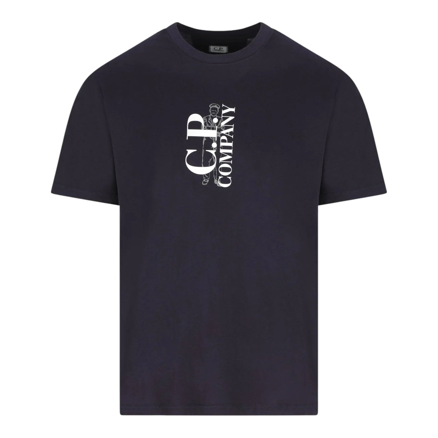 C.P. Company Sailor 30/1 Cotton Navy T-shirt