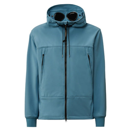 C.P. Company Shell-R Goggle Aegean Blue Jacket