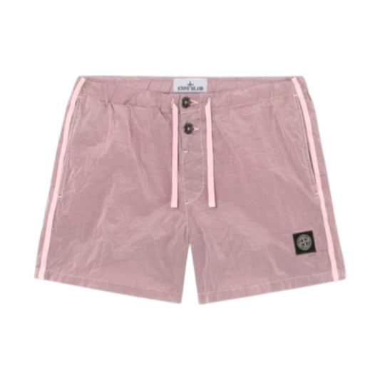 Stone Island Nylon Metal Oleander Pink Shorts
