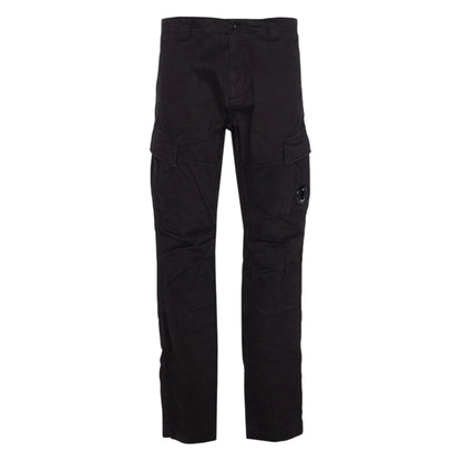 C.P. Company Black Cargo Lens Pants