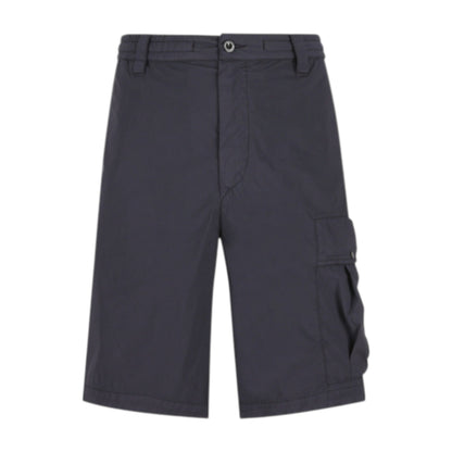 C.P. Company Navy Bermuda Single Pocket Cargo Shorts