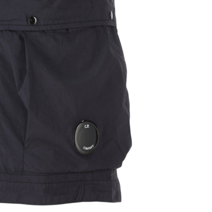 C.P. Company Navy Bermuda Single Pocket Cargo Shorts